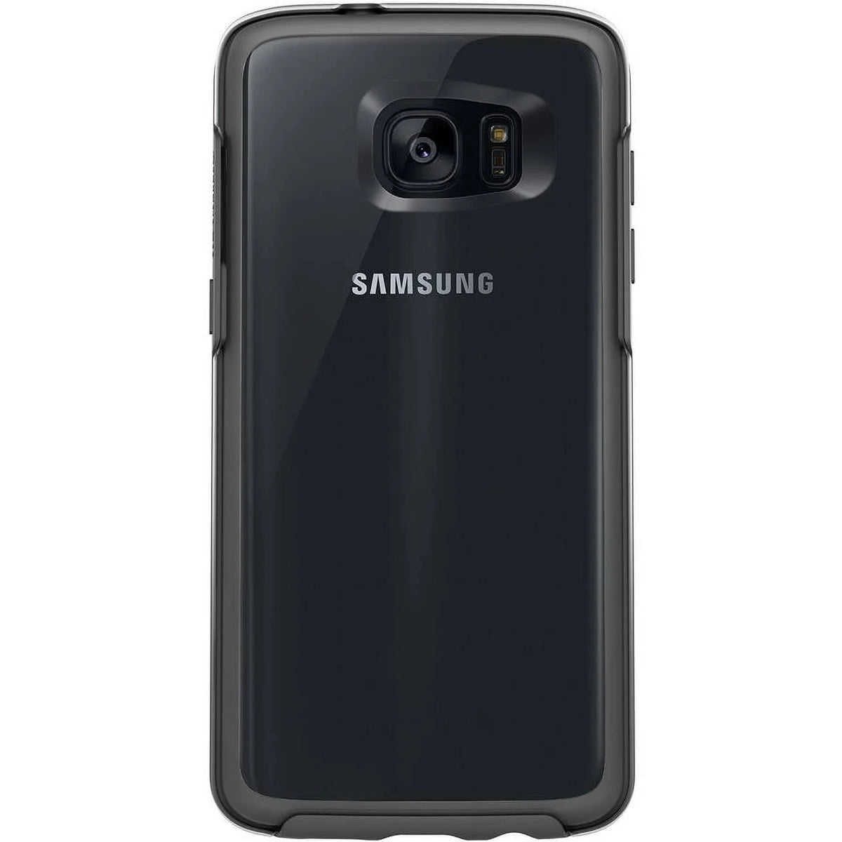 OtterBox Clear Symmetry Series Case for Galaxy S7 edge, Black Crystal