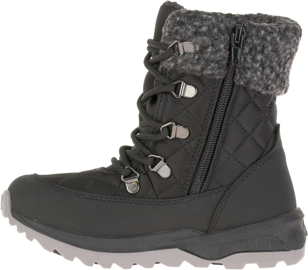 Kamik Libra big kids Winter Fluid Boots black Size 3 youth New in box